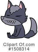 Wolf Clipart #1508314 by lineartestpilot