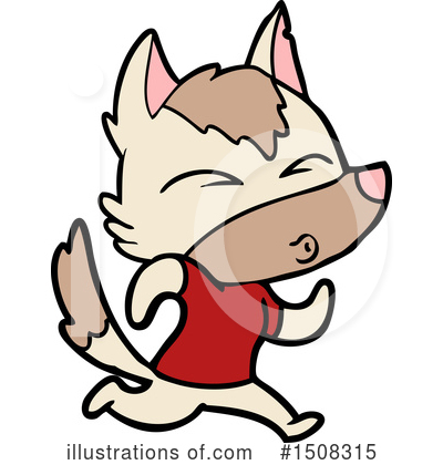 Royalty-Free (RF) Wolf Clipart Illustration by lineartestpilot - Stock Sample #1508315