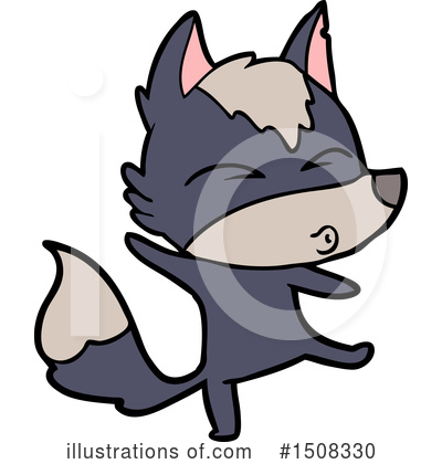 Royalty-Free (RF) Wolf Clipart Illustration by lineartestpilot - Stock Sample #1508330