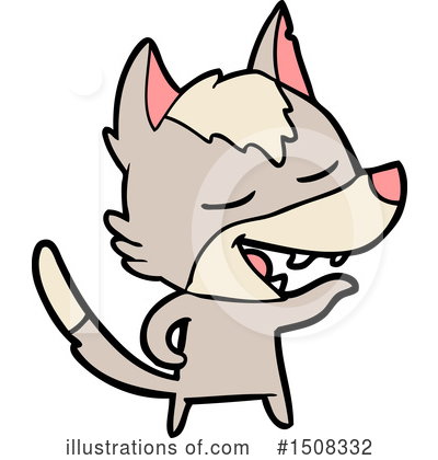 Royalty-Free (RF) Wolf Clipart Illustration by lineartestpilot - Stock Sample #1508332