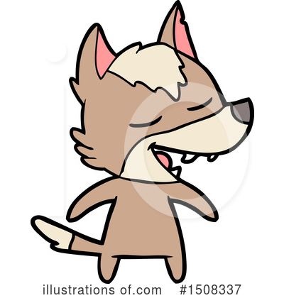 Royalty-Free (RF) Wolf Clipart Illustration by lineartestpilot - Stock Sample #1508337