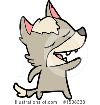 Royalty-Free (RF) Wolf Clipart Illustration by lineartestpilot - Stock Sample #1508338