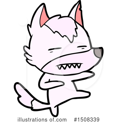Royalty-Free (RF) Wolf Clipart Illustration by lineartestpilot - Stock Sample #1508339