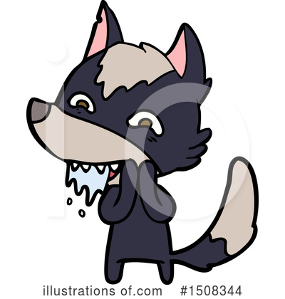 Royalty-Free (RF) Wolf Clipart Illustration by lineartestpilot - Stock Sample #1508344
