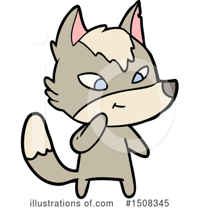 Royalty-Free (RF) Wolf Clipart Illustration by lineartestpilot - Stock Sample #1508345