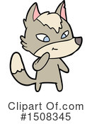 Wolf Clipart #1508345 by lineartestpilot