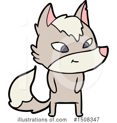 Royalty-Free (RF) Wolf Clipart Illustration by lineartestpilot - Stock Sample #1508347