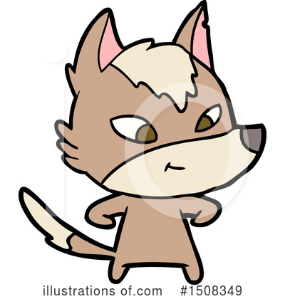 Royalty-Free (RF) Wolf Clipart Illustration by lineartestpilot - Stock Sample #1508349