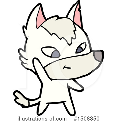 Royalty-Free (RF) Wolf Clipart Illustration by lineartestpilot - Stock Sample #1508350