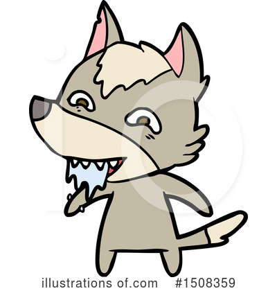 Royalty-Free (RF) Wolf Clipart Illustration by lineartestpilot - Stock Sample #1508359