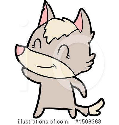 Royalty-Free (RF) Wolf Clipart Illustration by lineartestpilot - Stock Sample #1508368