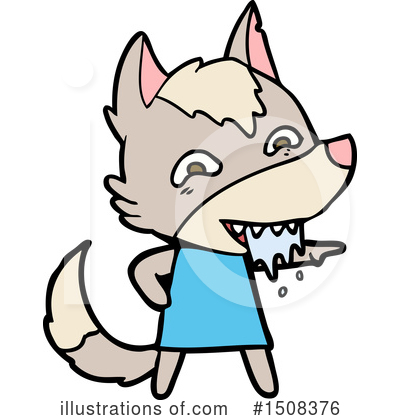 Royalty-Free (RF) Wolf Clipart Illustration by lineartestpilot - Stock Sample #1508376
