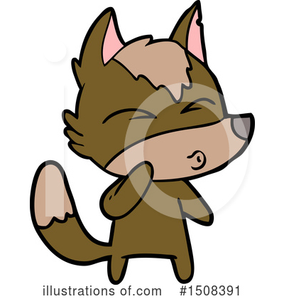 Royalty-Free (RF) Wolf Clipart Illustration by lineartestpilot - Stock Sample #1508391