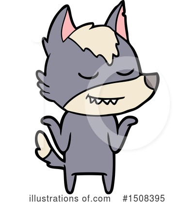 Royalty-Free (RF) Wolf Clipart Illustration by lineartestpilot - Stock Sample #1508395