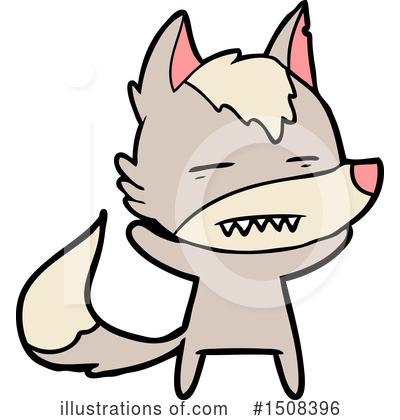 Royalty-Free (RF) Wolf Clipart Illustration by lineartestpilot - Stock Sample #1508396