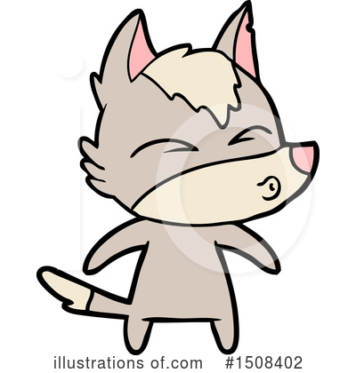 Royalty-Free (RF) Wolf Clipart Illustration by lineartestpilot - Stock Sample #1508402