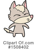 Wolf Clipart #1508402 by lineartestpilot