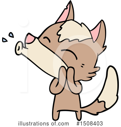 Royalty-Free (RF) Wolf Clipart Illustration by lineartestpilot - Stock Sample #1508403