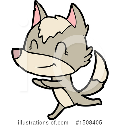 Royalty-Free (RF) Wolf Clipart Illustration by lineartestpilot - Stock Sample #1508405