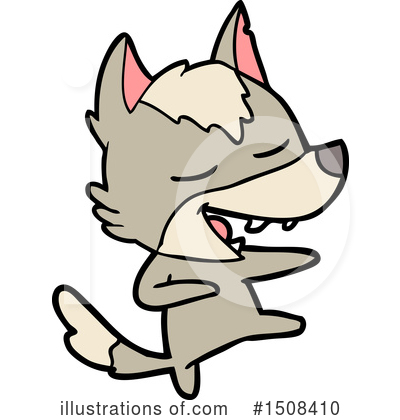 Royalty-Free (RF) Wolf Clipart Illustration by lineartestpilot - Stock Sample #1508410