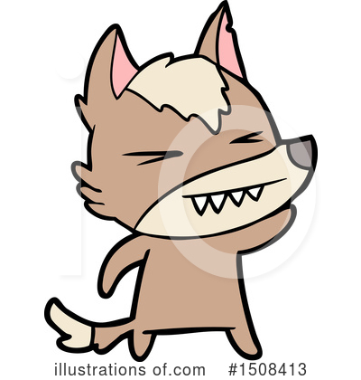 Royalty-Free (RF) Wolf Clipart Illustration by lineartestpilot - Stock Sample #1508413