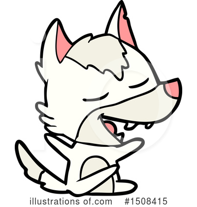 Royalty-Free (RF) Wolf Clipart Illustration by lineartestpilot - Stock Sample #1508415