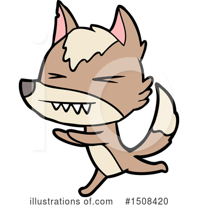 Royalty-Free (RF) Wolf Clipart Illustration by lineartestpilot - Stock Sample #1508420