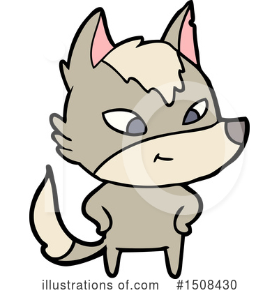 Royalty-Free (RF) Wolf Clipart Illustration by lineartestpilot - Stock Sample #1508430