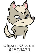Wolf Clipart #1508430 by lineartestpilot