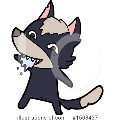Royalty-Free (RF) Wolf Clipart Illustration by lineartestpilot - Stock Sample #1508437