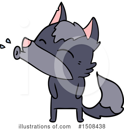Royalty-Free (RF) Wolf Clipart Illustration by lineartestpilot - Stock Sample #1508438