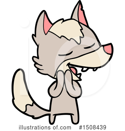 Royalty-Free (RF) Wolf Clipart Illustration by lineartestpilot - Stock Sample #1508439