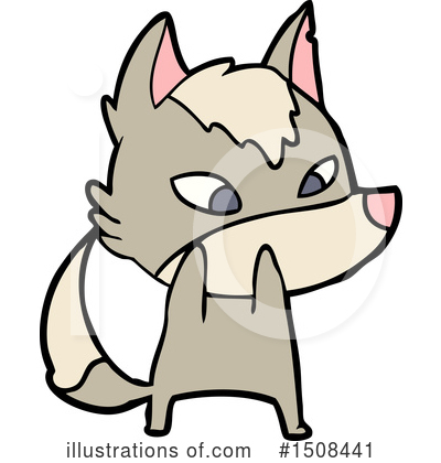 Royalty-Free (RF) Wolf Clipart Illustration by lineartestpilot - Stock Sample #1508441