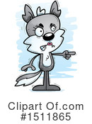 Wolf Clipart #1511865 by Cory Thoman