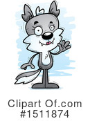 Wolf Clipart #1511874 by Cory Thoman