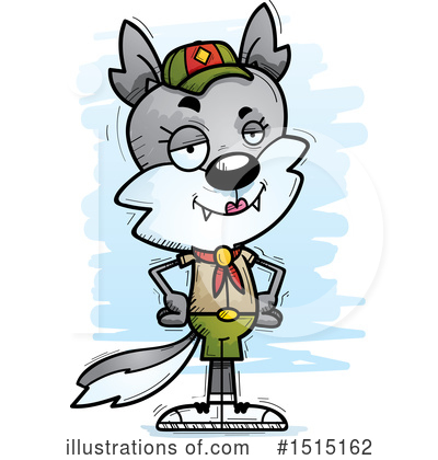 Royalty-Free (RF) Wolf Clipart Illustration by Cory Thoman - Stock Sample #1515162