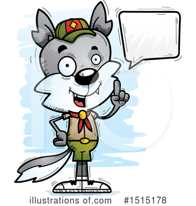 Royalty-Free (RF) Wolf Clipart Illustration by Cory Thoman - Stock Sample #1515178