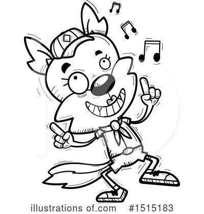 Royalty-Free (RF) Wolf Clipart Illustration by Cory Thoman - Stock Sample #1515183