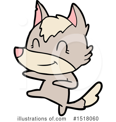 Royalty-Free (RF) Wolf Clipart Illustration by lineartestpilot - Stock Sample #1518060