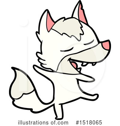 Royalty-Free (RF) Wolf Clipart Illustration by lineartestpilot - Stock Sample #1518065