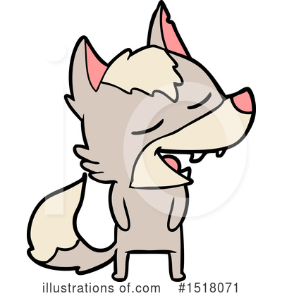 Royalty-Free (RF) Wolf Clipart Illustration by lineartestpilot - Stock Sample #1518071