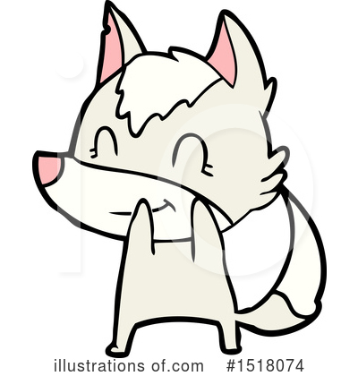 Royalty-Free (RF) Wolf Clipart Illustration by lineartestpilot - Stock Sample #1518074