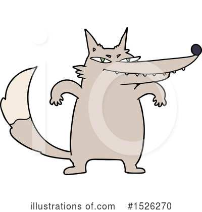 Royalty-Free (RF) Wolf Clipart Illustration by lineartestpilot - Stock Sample #1526270