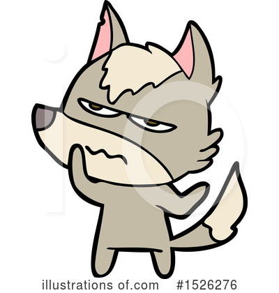 Royalty-Free (RF) Wolf Clipart Illustration by lineartestpilot - Stock Sample #1526276