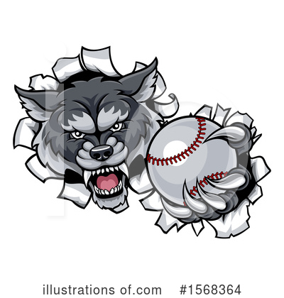 Royalty-Free (RF) Wolf Clipart Illustration by AtStockIllustration - Stock Sample #1568364