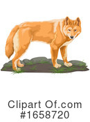 Wolf Clipart #1658720 by Morphart Creations