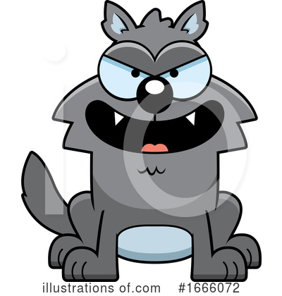 Royalty-Free (RF) Wolf Clipart Illustration by Cory Thoman - Stock Sample #1666072