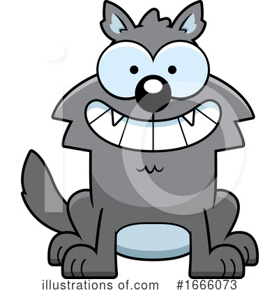 Royalty-Free (RF) Wolf Clipart Illustration by Cory Thoman - Stock Sample #1666073