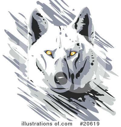 Royalty-Free (RF) Wolf Clipart Illustration by Tonis Pan - Stock Sample #20619
