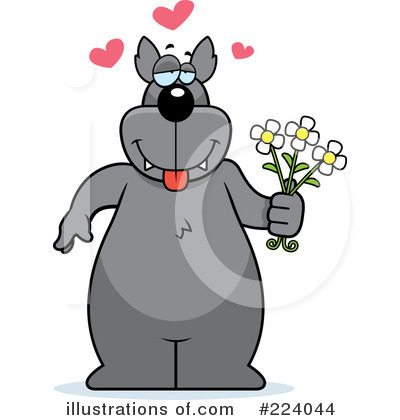 Giving Flowers Clipart #224044 by Cory Thoman